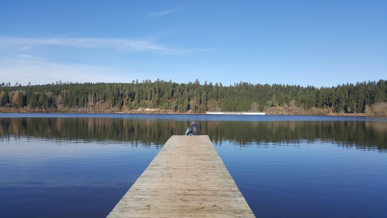 Ferienwohnung Am Kirnbergsee Unterbrand المظهر الخارجي الصورة